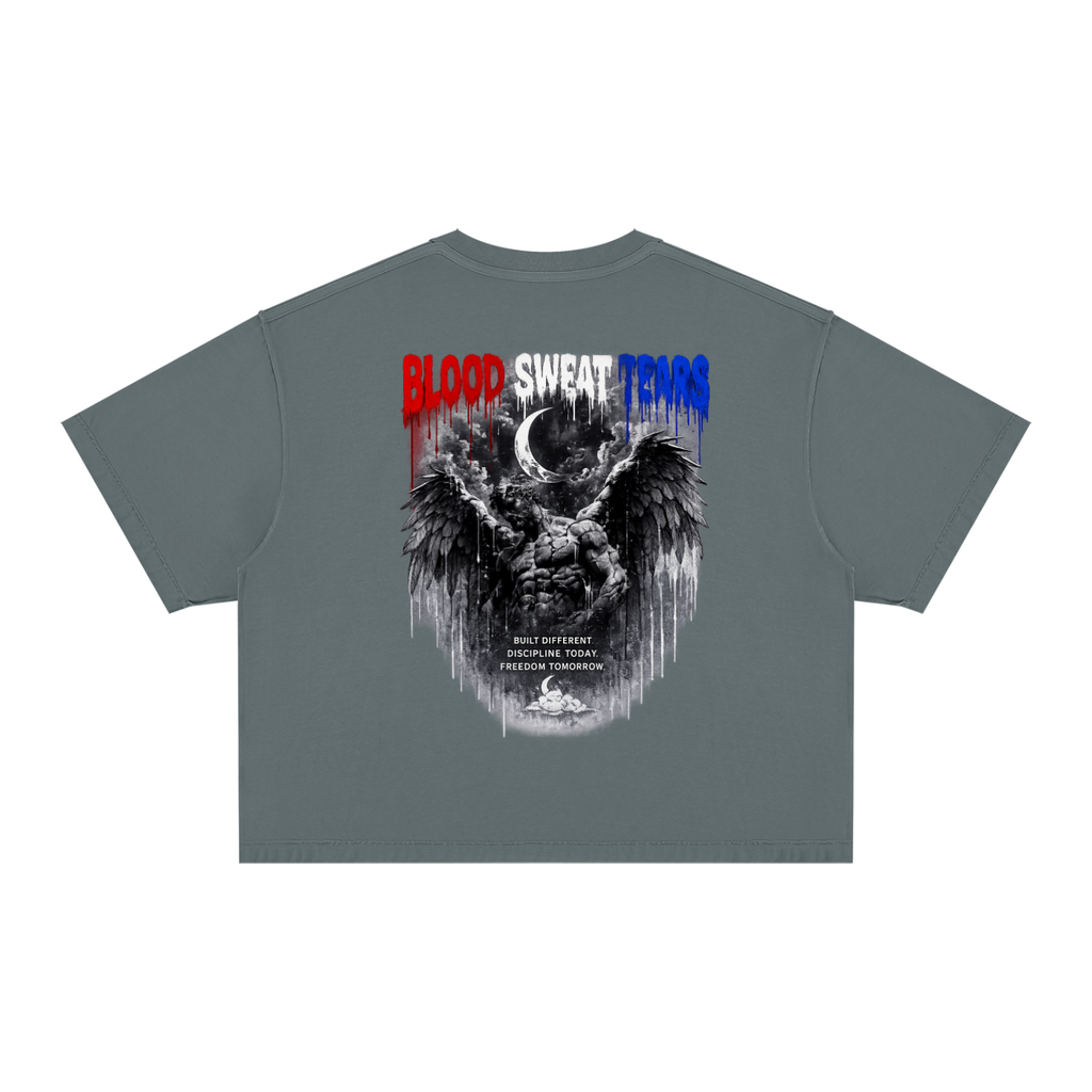 Unisex Vintage Wash Boxy T-Shirt