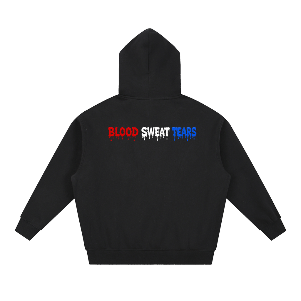 Essential Oversized Boxy Fit Fleece Hoodie