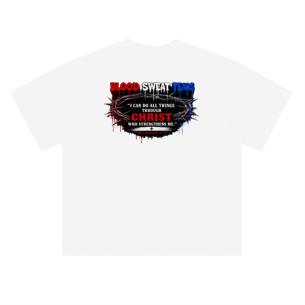 Heavyweight Drop Shoulder Cotton T-Shirt