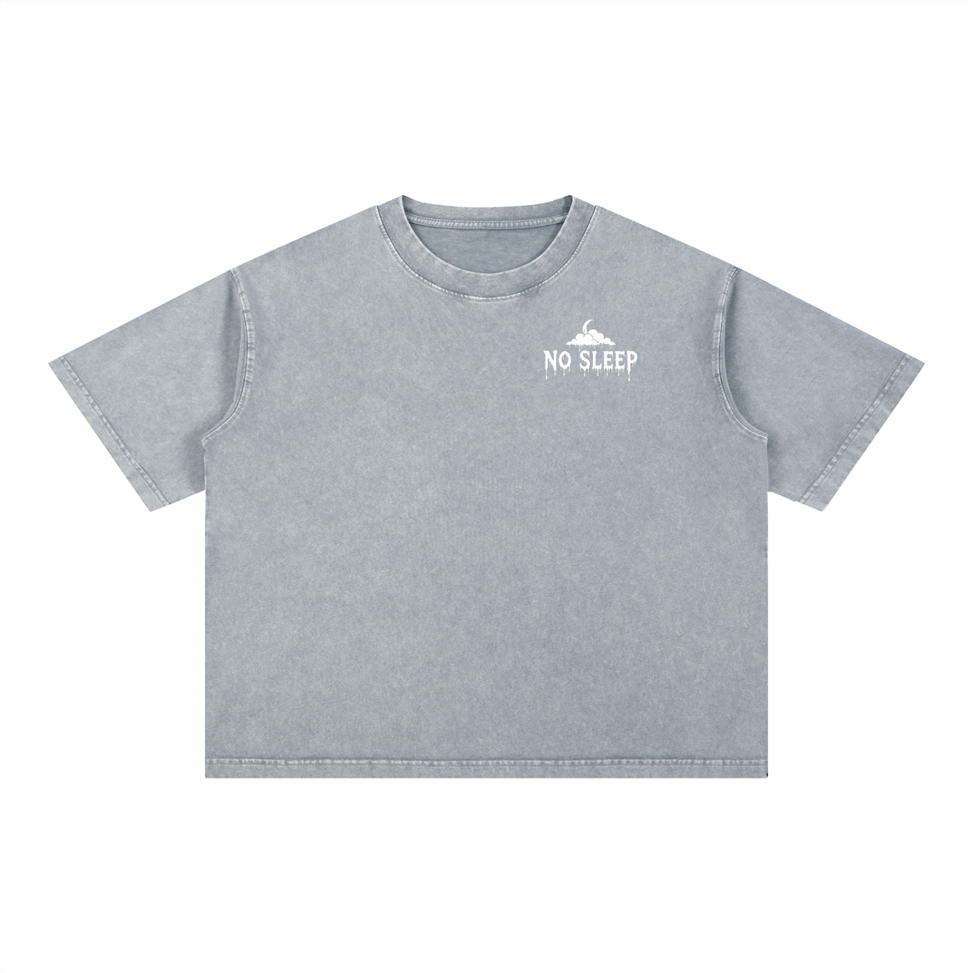 Mineral Wash Boxy Cotton T-Shirt